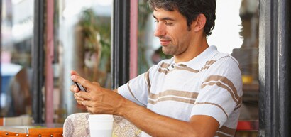 Hombre en el teléfono